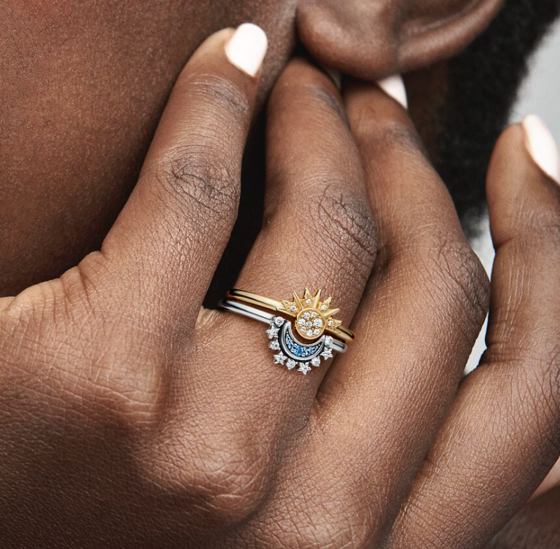 Midnight star pandora ring clearance