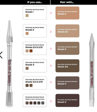 Cargar imagen en el visor de la galería, Pre orden: Benefit Cosmetics Precisely, My Brow Detailer Microfine Waterproof Eyebrow Pencil