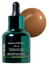Cargar imagen en el visor de la galería, Pre orden: ciele bronze & PROTECT SPF 50+ bronzing concentrate