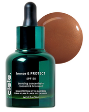 Cargar imagen en el visor de la galería, Pre orden: ciele bronze & PROTECT SPF 50+ bronzing concentrate