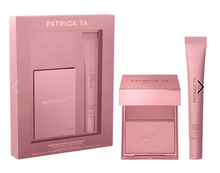 Cargar imagen en el visor de la galería, Pre orden: PATRICK TA Major Headlines Double-Take Crème & Powder Blush Duo & Lip Balm Makeup Gift Set