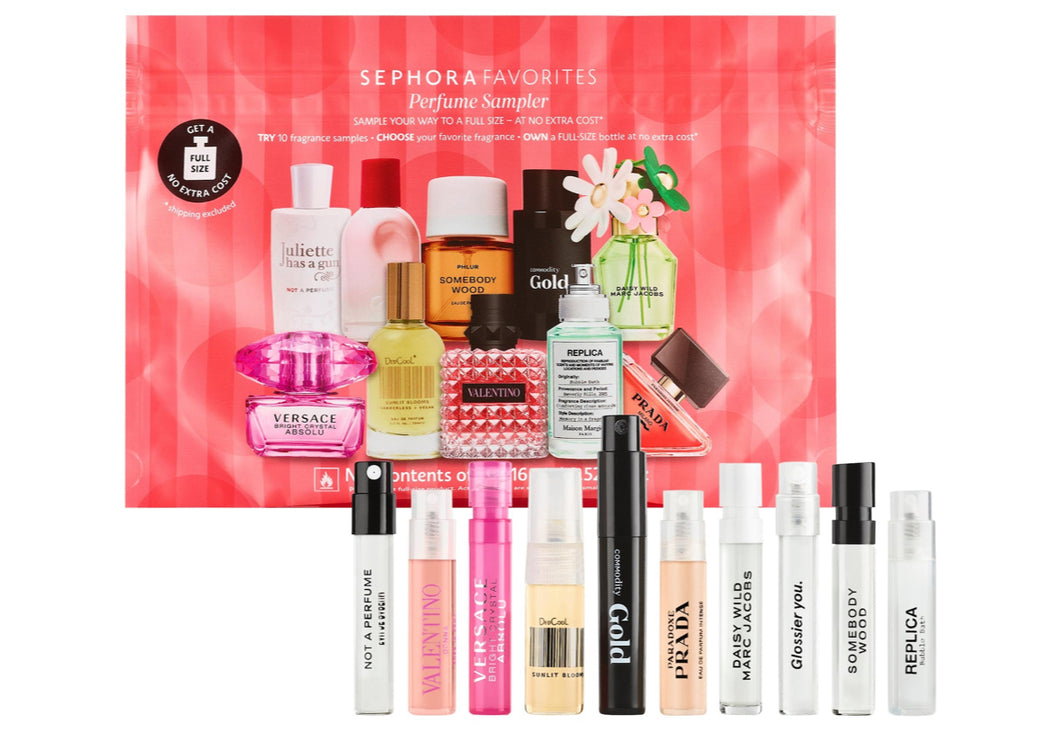 Pre orden: Sephora Favorites Best Selling Perfume Sampler Set