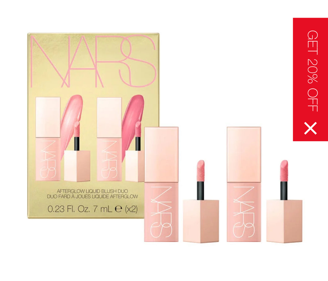 Pre orden: NARS Afterglow liquid blush duo