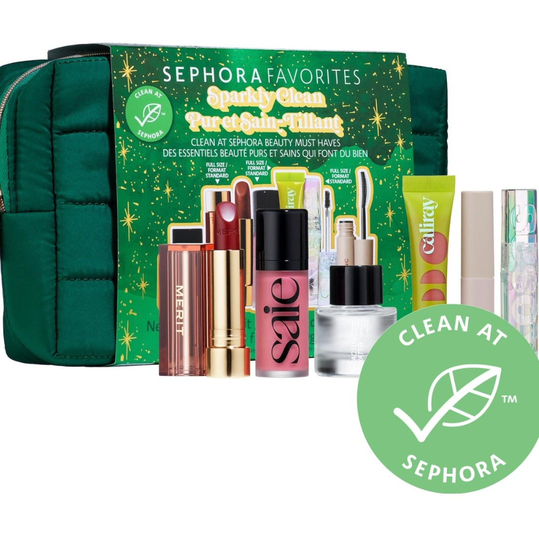 Sparkly clean Beauty kit Sephora Favorites