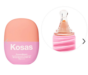 Pre orden: Kosas DreamBeam Silicone-Free Mineral Sunscreen SPF 40 with Ceramides and Peptides