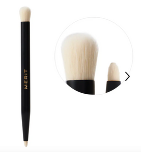 Pre orden: MERIT Brush No. 2 Double Sided Eyeshadow Brush