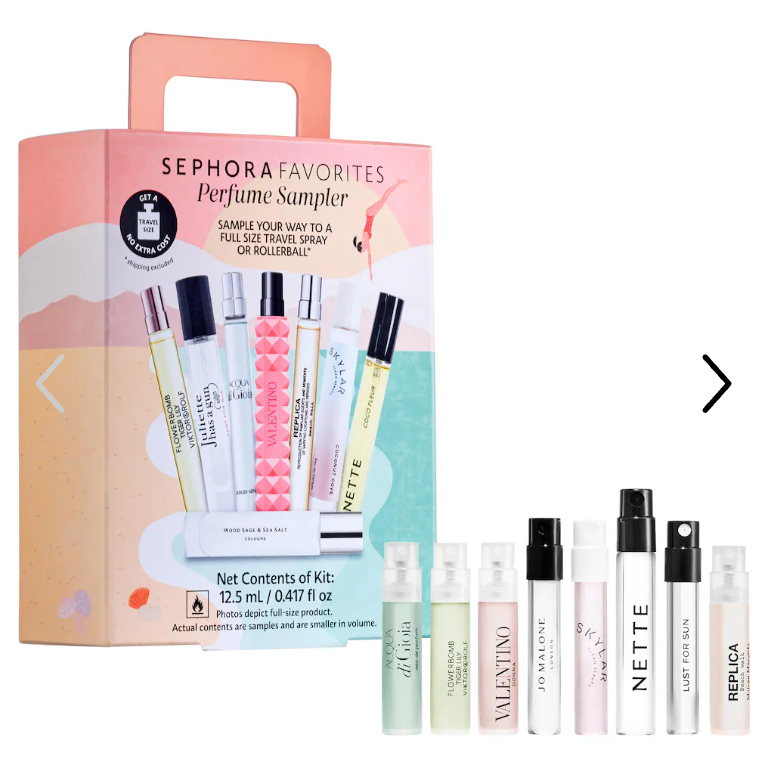 Pre orden: Sephora Favorites Vacation Perfume Discovery Set