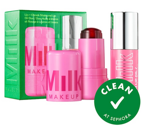 Pre Orden: MILK MAKEUP The Jelly Lip Kit: Lip + Cheek Stain & Lip Oil Duo
