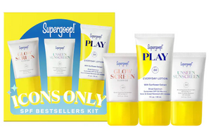 Pre orden: Supergoop! Icons Only SPF Bestseller Kit