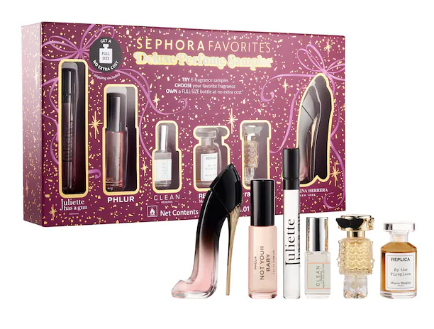 Pre orden: Sephora Favorites  Deluxe Mini Perfume Sampler Set with Redeemable Voucher