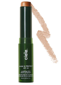 ciele  sculpt & PROTECT SPF 30+ bronzing cream contour stick