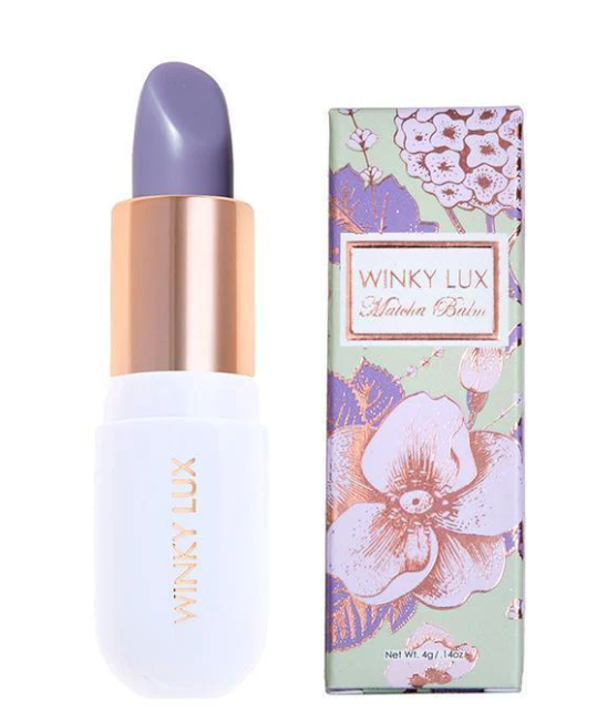 Matcha lip balm by Winky lux- lavender