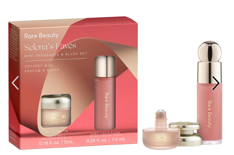 Pre Orden: Rare Beauty by Selena Gomez  Selena's Faves Mini Fragrance & Blush Set