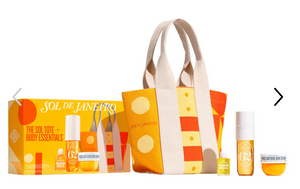 Pre orden: Sol de Janeiro  Limited Edition Sol Tote + Body Essentials Set