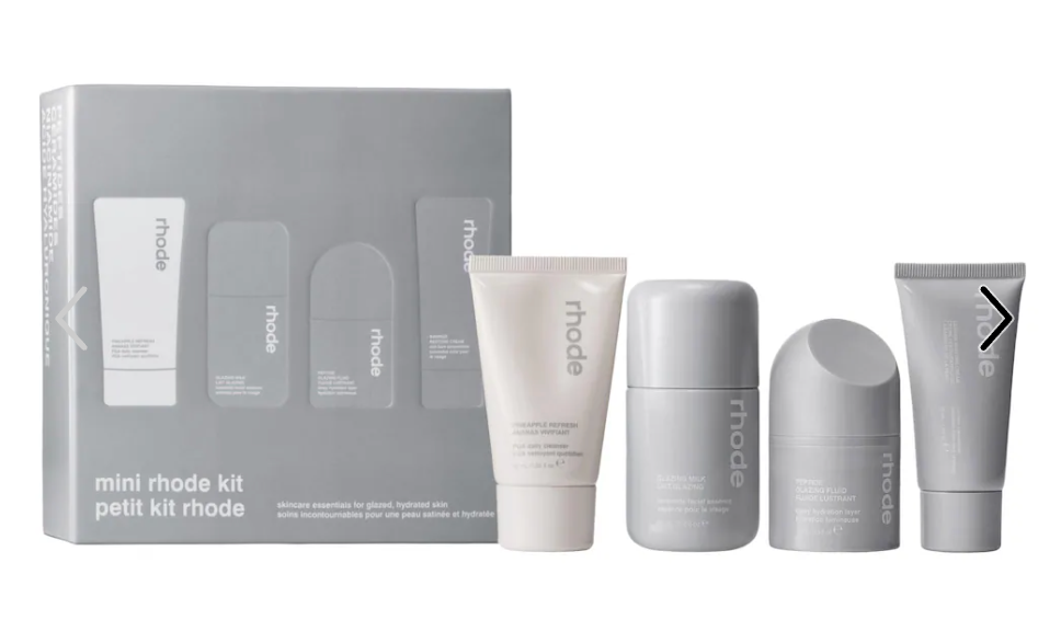 Pre orden: rhode Mini Rhode Kit Glazed Skincare Essentials – skina.mx