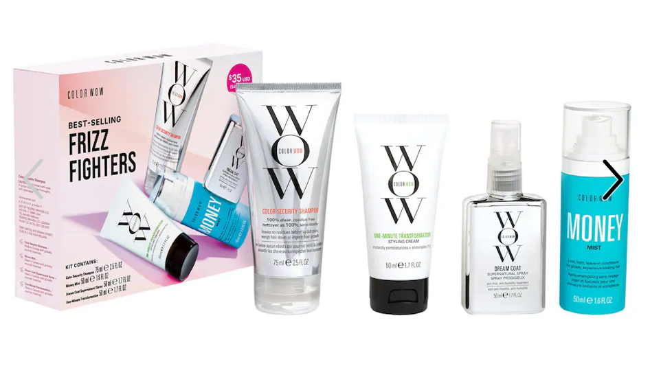 Pre orden: COLOR WOW  Best-Selling Frizz Fighters Hair Gift Set