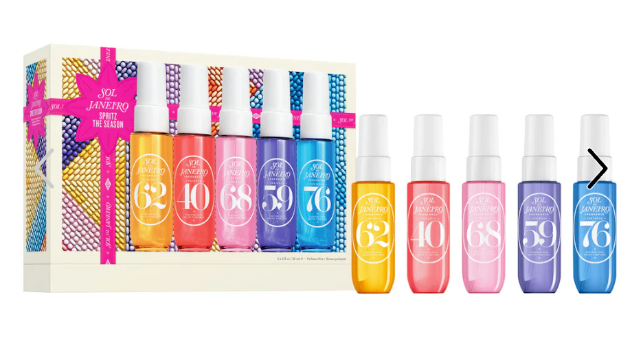 Pre orden: Sol de Janeiro  Spritz the Season Cheirosa Perfume Mist Gift Set