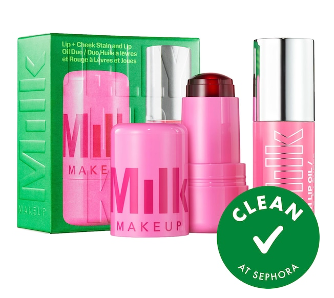 Pre orden: MILK MAKEUP The Jelly Lip Kit: Lip + Cheek Stain & Lip Oil Duo
