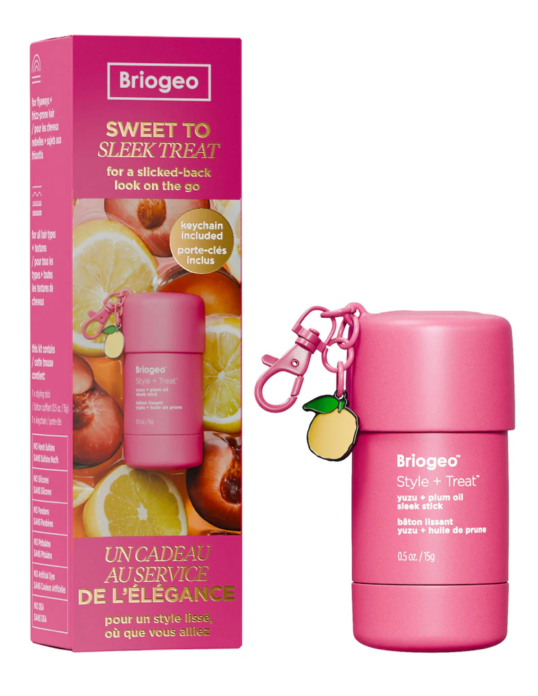 Pre orden: Briogeo  Style + Treat™ Hair Sleek Stick + Limited Edition Key Chain Gift Set