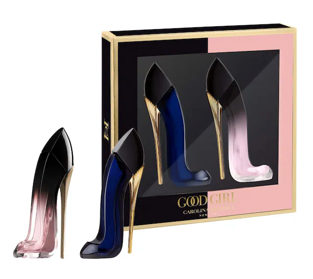 Pre orden: Carolina Herrera Mini Good Girl & Good Girl Blush Elixir Perfume Set