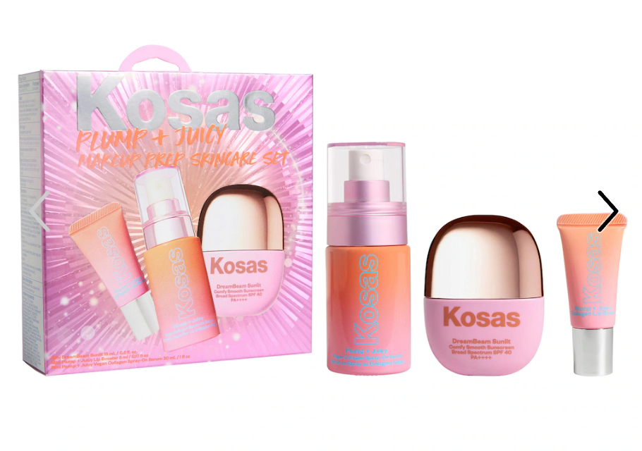 Pre orden: Kosas  Plump + Juicy Makeup Prep Skincare Set