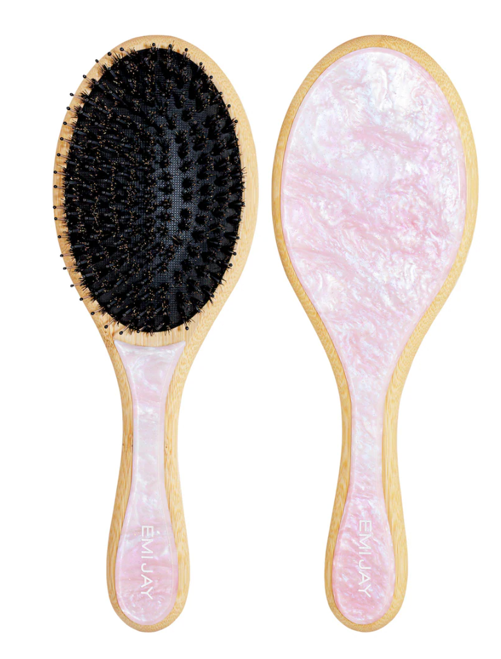 Pre orden: Emi Jay  Flat Hair Brush in Pink Sugar