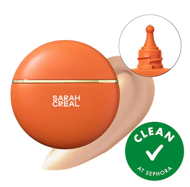 Pre orden: Sarah Creal Brilliant Repair Shield Illuminating Broad Spectrum Face Mineral Sunscreen Serum SPF 50
