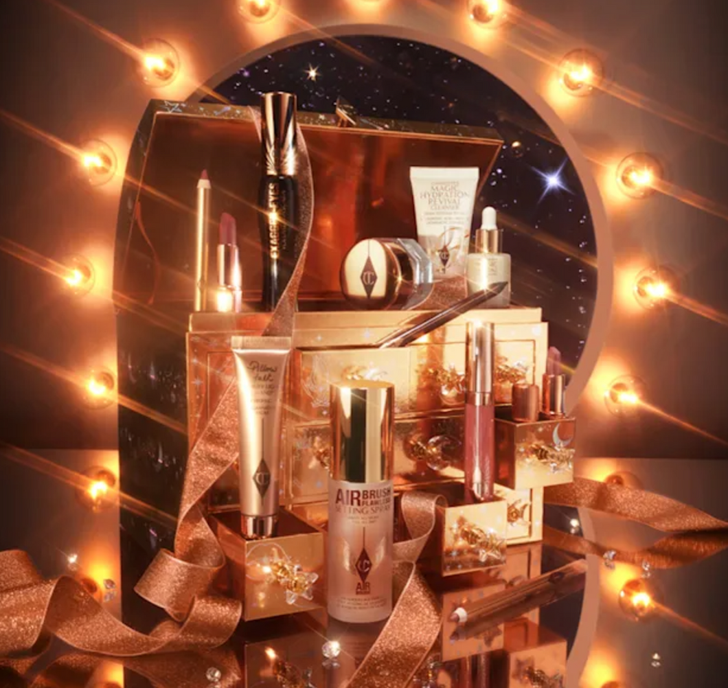 Pre orden: Charlotte Tilbury CHARLOTTE'S BEAUTY TREASURE CHEST 12 DOOR BEAUTY ADVENT CALENDAR
