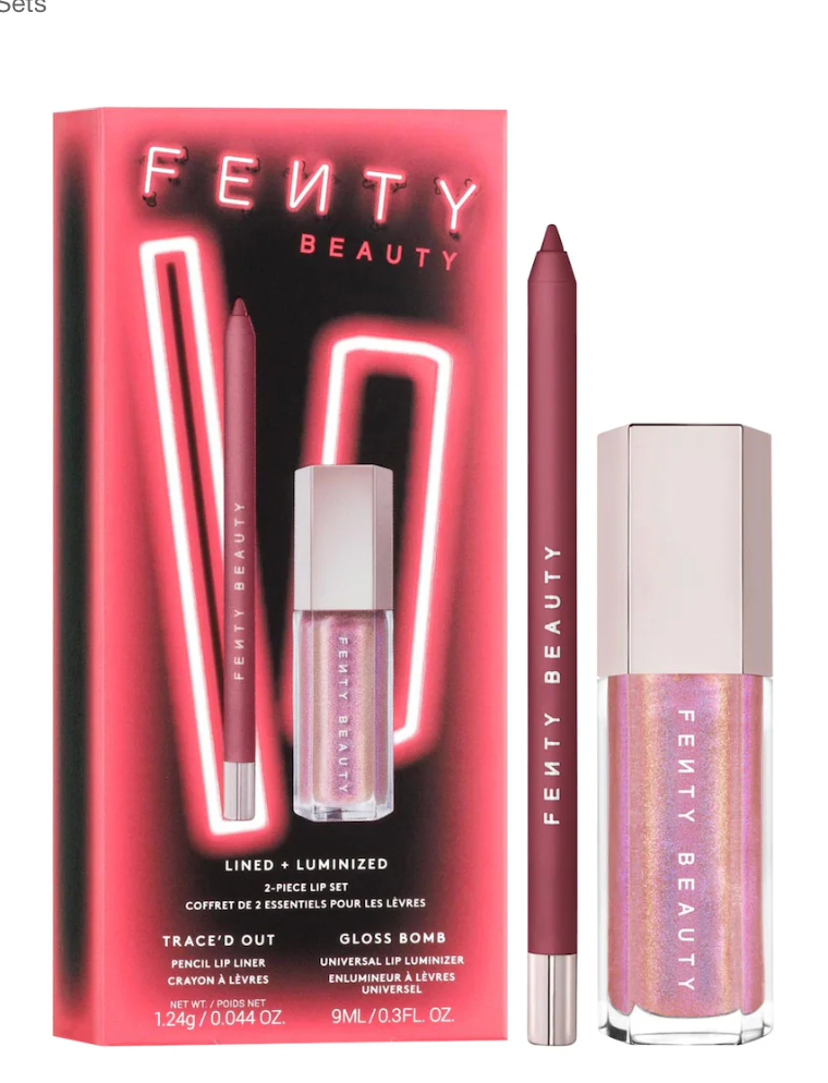 Pre orden: Fenty Beauty by Rihanna  Lined + Luminized 2-Piece Lip Set
