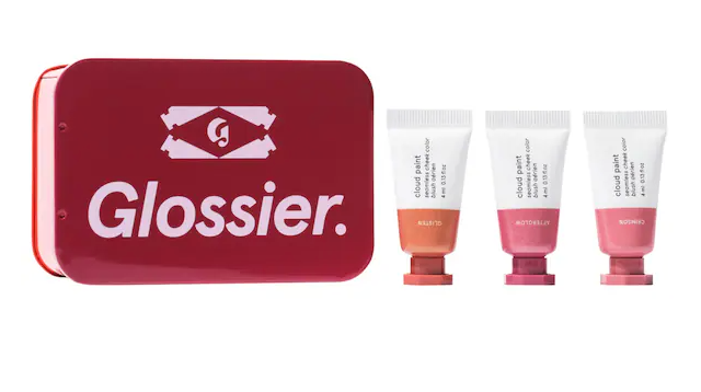 Pre orden: Glossier Mini Cloud Paint Blush Trio