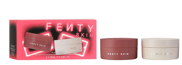 Pre orden: Fenty Beauty by Rihanna Lil Butta Dropz Mini Whipped Oil Body Cream Duo