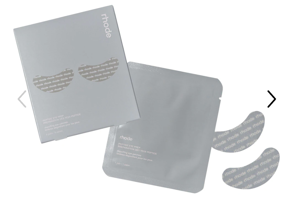 Pre orden: rhode  Peptide Eye Prep Depuffing Eye Patches