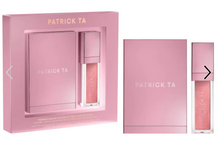 Cargar imagen en el visor de la galería, Pre orden: PATRICK TA  Patrick&#39;s Glow and Gloss Set: Major Headlines Blush Duo and Plumping Lip Gloss Makeup Gift Set
