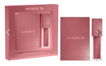 Cargar imagen en el visor de la galería, Pre orden: PATRICK TA  Patrick&#39;s Glow and Gloss Set: Major Headlines Blush Duo and Plumping Lip Gloss Makeup Gift Set
