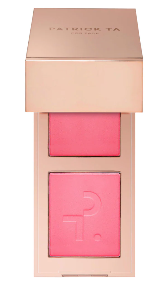 Pre orden: PATRICK TA  Mini Major Headlines Double-Take Crème & Powder Blush Duo