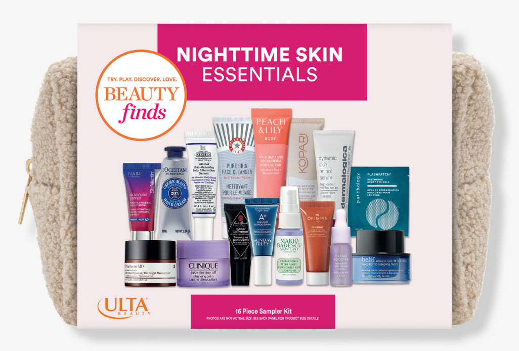 Nighttime skin essentials -ulta beauty