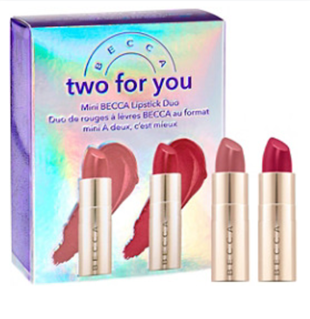 Two For You Mini Lipstick Duo- BECCA Cosmetics
