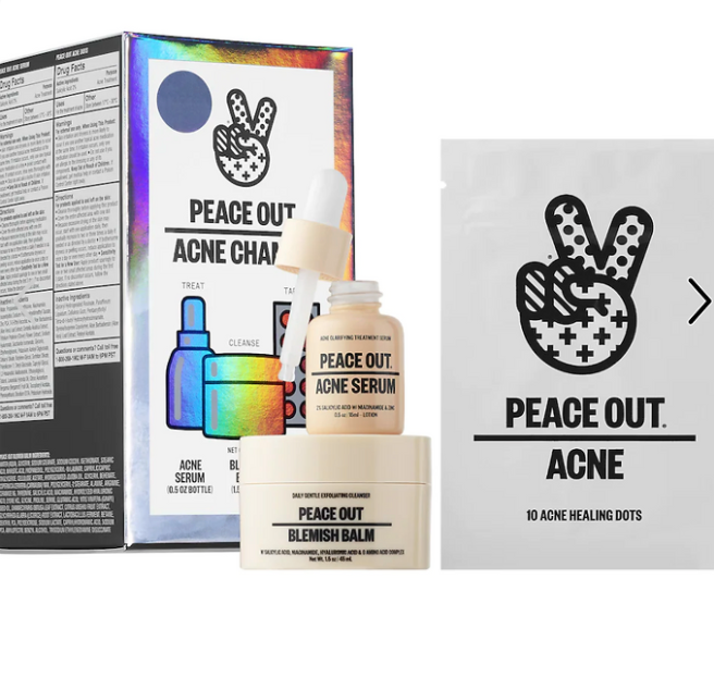 Acne Champs Set- Peace Out